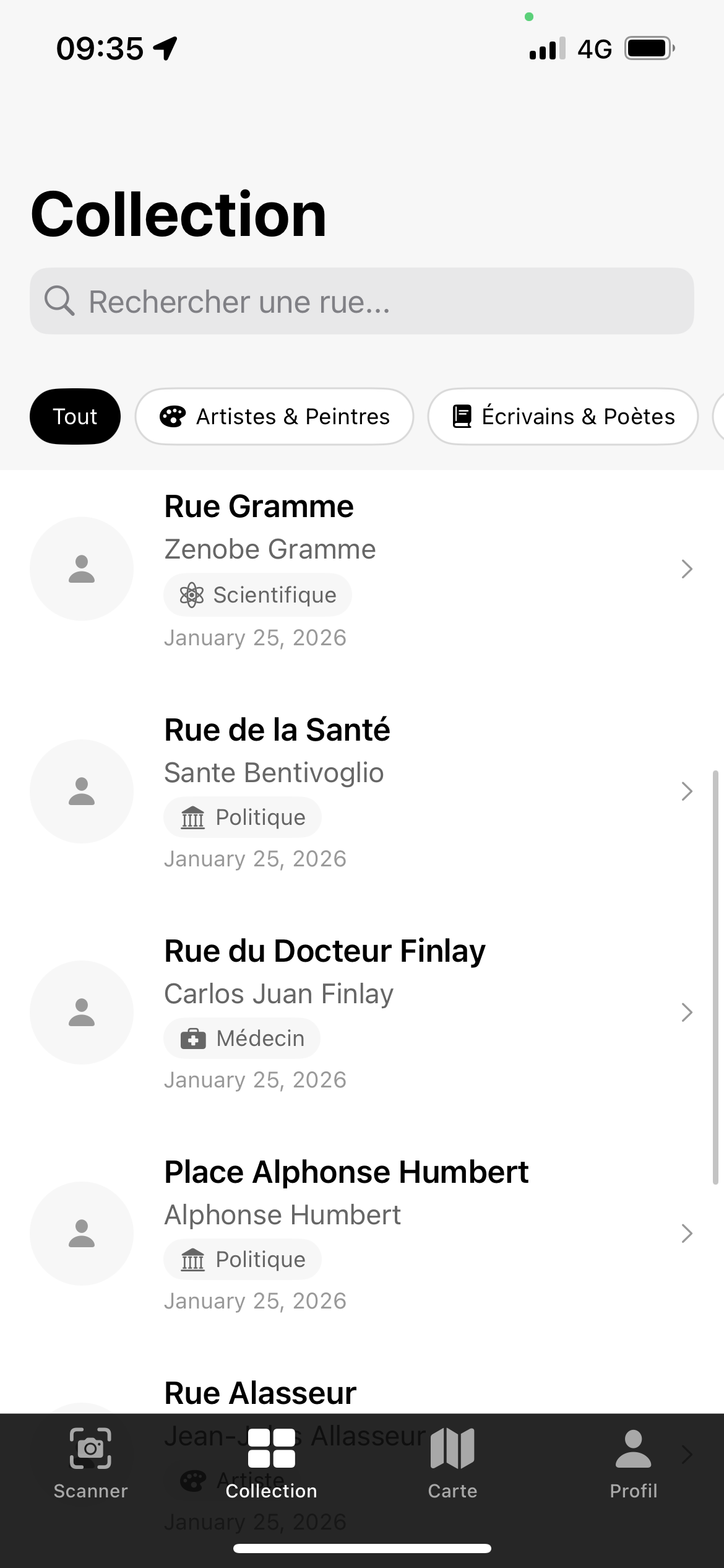 Votre collection
